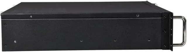 Alt view image 4 of 5 - iStarUSA Group 2U Compact Rackmount 2 X 5.25 (D-214-MATX) , Black