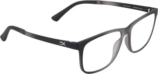 Main image of HyperX Spectre React - Gaming Eyewear, Blue Light Blocking Glasses, UV Protection, Ultem Frame, Crystal Clear Lenses, Microfiber Bag, Hard Case  Medium/Large Crystal Grey