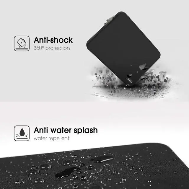 Alt view image 5 of 5 - Smatree 17inch Hard Shell Laptop Case for Dell XPS 17 9730 9720 9710 9700, LG Gram 17Z95P Ultra Lightweight, LG Gram 17.3 Notebook Carrying Bag, Slim Protective Shockproof Laptop Cover with YKK Zipper