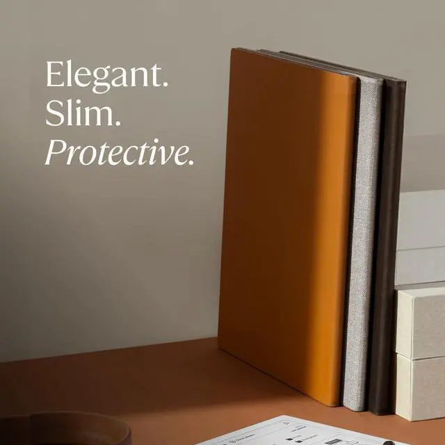 Alt view image 3 of 5 - Book Folio  Official reMarkable 2 Cover | Slim, Premium Leather Folio in Sepia Brown | Stylish Protection for Your rM 2 Tablet | Not Compatible with Paper Pro