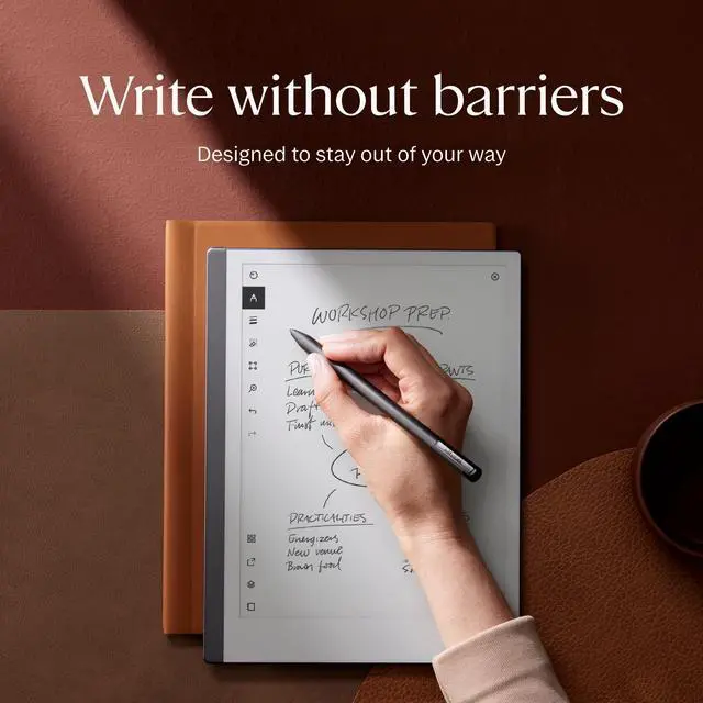 Alt view image 5 of 5 - Book Folio  Official reMarkable 2 Cover | Slim, Premium Leather Folio in Sepia Brown | Stylish Protection for Your rM 2 Tablet | Not Compatible with Paper Pro