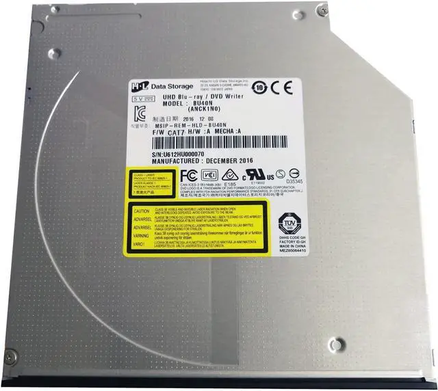 Alt view image 4 of 4 - JOYIN-BURN 4K UHD Blu-ray/DVD Writer BU40N, SATA Interface, Black, Laptop/PC, 8MB Cache, 9.5mm Tray-Loading