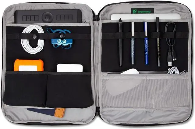 Alt view image 2 of 3 - TIMBUK2 Stealth Folio Organizer, Eco Black, 15"