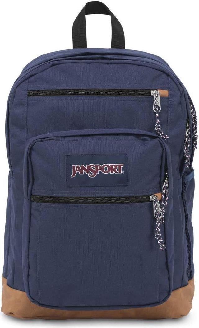 JanSport Cool Backpack with 15 inch Laptop Sleeve Large Computer Bag Rucksack with 2 Compartments Ergonomic Straps Navy Newegg