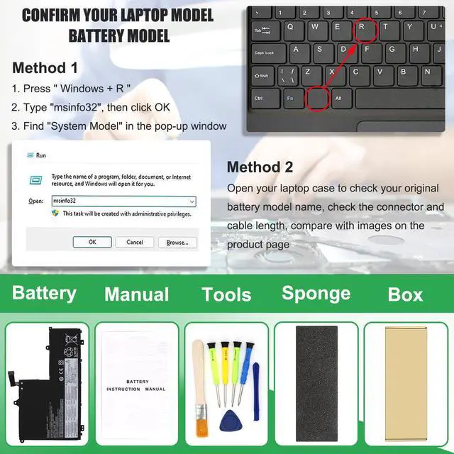 Alt view image 3 of 5 - RHKRKQN L19M3PF1 Laptop Battery Replacement for Lenovo ThinkBook 14-IML 20RV 14-IIL 20SL 15-IML 20RW 15-IIL Series Notebook L19C3PF1 L19D3PF1 L19L3PF1 L19M3PF2 L19C3PF9 L19M3PF9 L19L3PF8 L19D3PF2