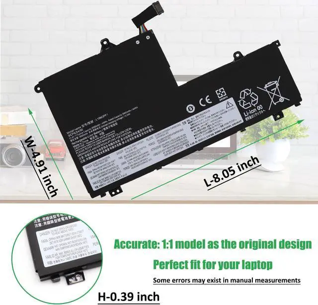 Alt view image 4 of 5 - RHKRKQN L19M3PF1 Laptop Battery Replacement for Lenovo ThinkBook 14-IML 20RV 14-IIL 20SL 15-IML 20RW 15-IIL Series Notebook L19C3PF1 L19D3PF1 L19L3PF1 L19M3PF2 L19C3PF9 L19M3PF9 L19L3PF8 L19D3PF2