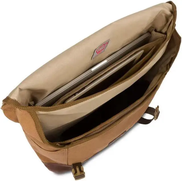 Alt view image 4 of 5 - Wenger Corfe 16 inch Messenger Bag With Tablet Pocket- Camel