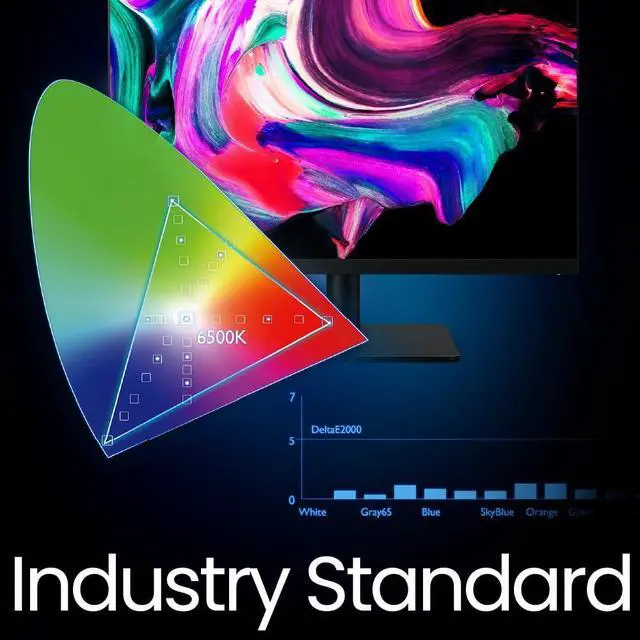 Alt view image 2 of 5 - BenQ PD2706U 27-inch 4K Monitor, 90W USB-C, UHD, P3, sRGB, Rec.709, DisplayHDR 400, IPS, AQCOLOR Technology, Factory-Calibrated, Color Mode, DualView, Darkroom Mode, Animation Mode, CAD/CAM Mode, KVM