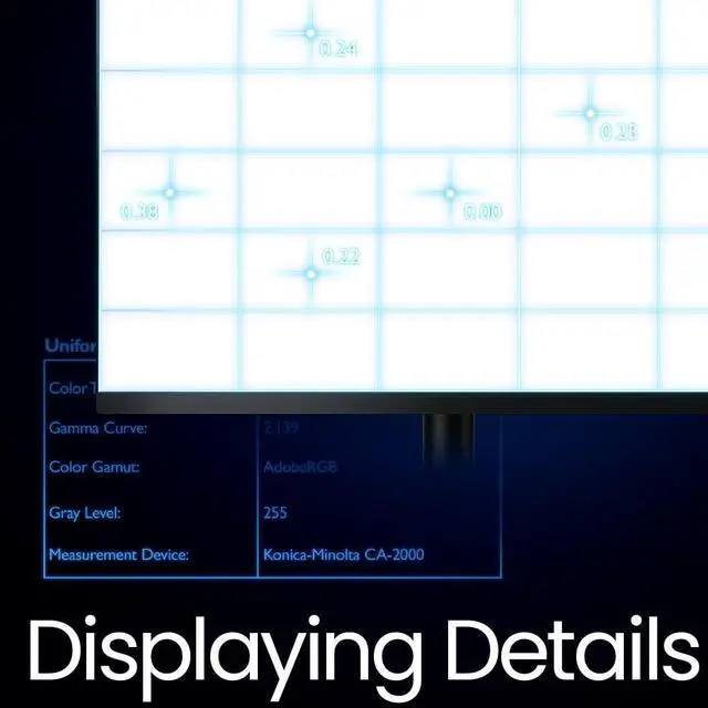 Alt view image 4 of 5 - BenQ PD2706U 27-inch 4K Monitor, 90W USB-C, UHD, P3, sRGB, Rec.709, DisplayHDR 400, IPS, AQCOLOR Technology, Factory-Calibrated, Color Mode, DualView, Darkroom Mode, Animation Mode, CAD/CAM Mode, KVM