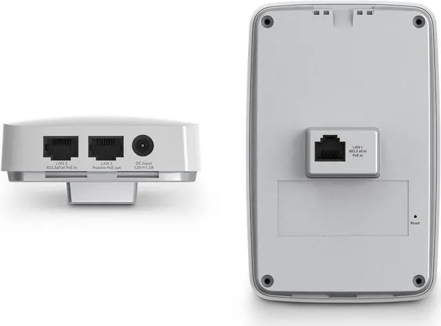 Alt view image 2 of 5 - EnGenius Cloud Managed ECW215 Wi-Fi 6 Wall-Plate Access Point