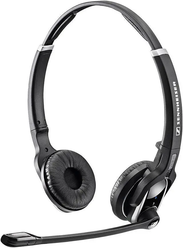 Alt view image 2 of 3 - Sennheiser DW Pro 2 Dual Ear Wireless Office Headset with Microphone -DECT 6.0