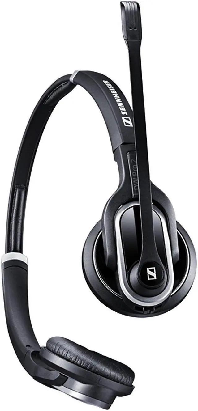 Alt view image 3 of 3 - Sennheiser DW Pro 2 Dual Ear Wireless Office Headset with Microphone -DECT 6.0