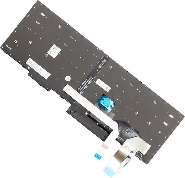 Alt view image 2 of 5 - New Keyboard with Backlit Pointer Replacement for Lenovo IBM ThinkPad E580 E585 E590 E595 T590 L580 L590 P52 P53 P53S P72 P73 (Not Fit P52s) Black US Layout with Backlight and Trackpoint