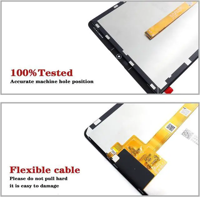 Alt view image 5 of 5 - Ygpmoiki for Samsung Galaxy Tab A9 SM-X110 X110 LCD Display Touch Panel Screen Digitizer Assembly Replacement Black 8.7",Not Fit SM-X115