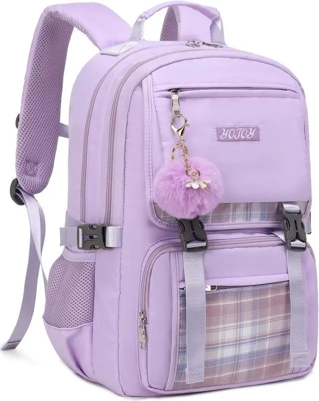 Main image of YOJOY Girls Backpacks 15.6 Inch Laptop School Bag Backpack for Kids Toddler Girl Preschool Bookbags Elementary Travel Daypack