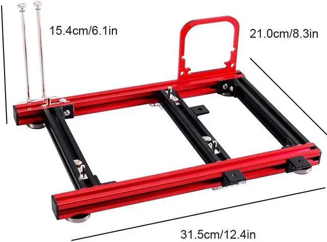 Alt view image 5 of 5 - Open Frame Chassis,DIY Mini Open Aluminum Alloy Frame ITX Motherboard PC Computer Case,Made of 20 20 Aluminum Alloy,Support ATX Ordinary Large Power Provide