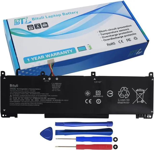 Main image of Bituli RH03XL M02027-005 Battery for HP ProBook 430 440 445 450 630 640 650 G8 Series HSTNN-IB9Q HSTNN-OB1T HSTNN-DB0B HSTNN-UB7X M01524-2B1 M01524-AC1 M01524-1D1 45Wh