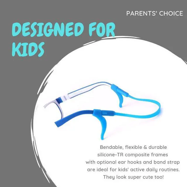 Alt view image 3 of 5 - Mind Bridge Kids Blue Light Blocking Computer Video Gaming Glasses - Anti Eyestrain | Durable Cute Protection Eyewear for Children Boys & Girls Digital Screen Time & Technology Use | 508 Blue