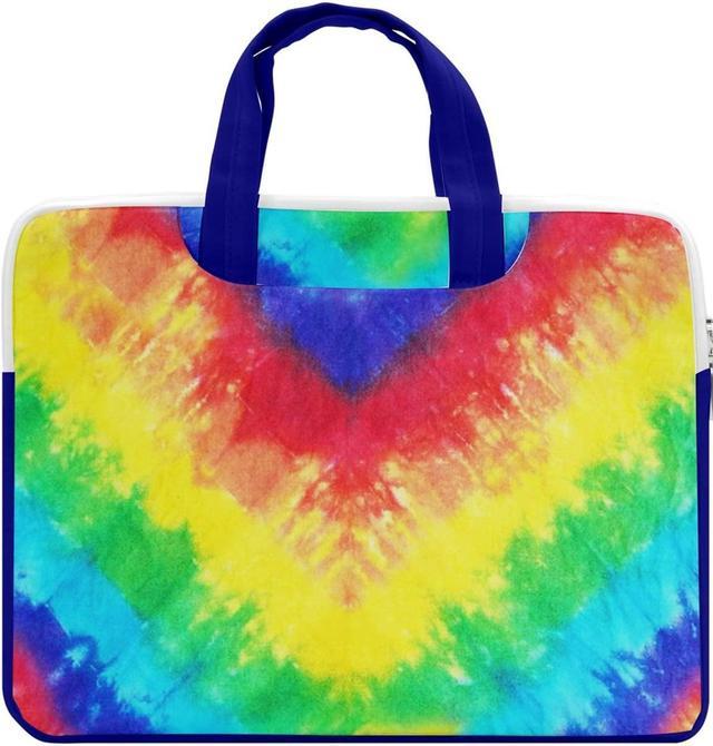 Colorful Rainbow Tie Dye Laptop Backpack store