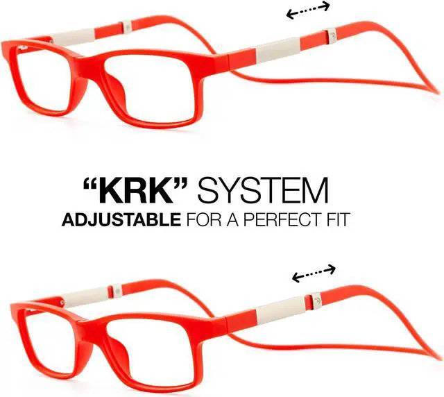 Alt view image 4 of 5 - DIDINSKY Reading Glasses with Magnets and Anti Blue Light Filter. Magnetic Readers for Men and Women with Anti-Reflective Lenses. Cherry +2.0 - DIKRIK THYSSEN