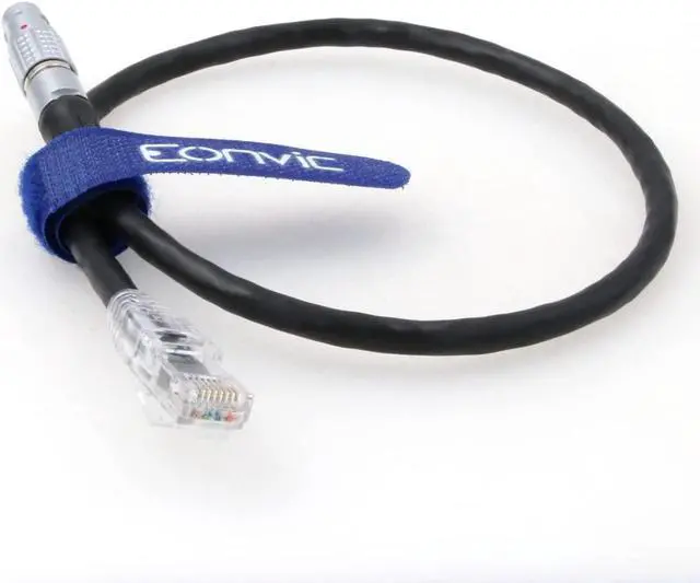 Alt view image 3 of 4 - Eonvic RJ45 Ethernet Cable 10 Pin to RJ45 Cat5e Ethernet Control Cable for ARRI Alexa Mini and Teradek COLR (Straight 10pin to RJ45)