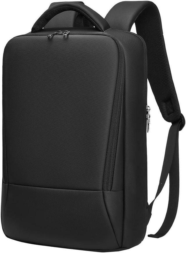 GYakeog Slim Laptop Backpack for Men Business Computer Bag Waterproof Lightweight Anti Theft 15.6 Inch Backpack with Laptop Compartment for Work Office College Travel Black Newegg