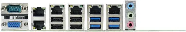 Alt view image 5 of 5 - HKUXZR X99 NAS Motherboard Slot 10xSATA 1*M.2_ NVME PCIE ×1 LGA2011-3 for NAS Router Sever 6x2.5GbE I226 DDR4 RAM Memory