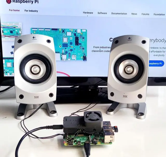 Alt view image 4 of 5 - RASPIAUDIO Audio DAC Hat Sound Card for Raspberry PI5 All Models Pi Zero PI4 / Pi3 / Pi3B / Pi3B+ / Better Quality Than USB (MEGA_AMP)