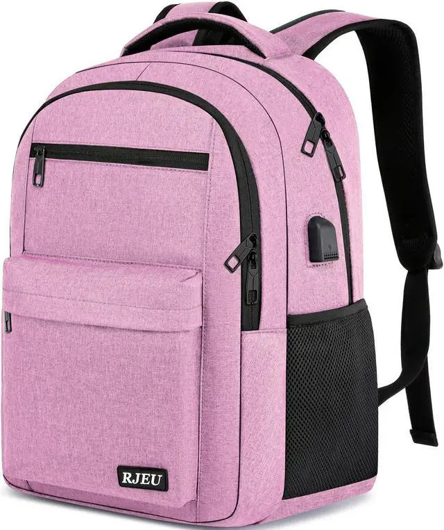 LSSAGOON Women's Backpack For Teens & Girls - Water Resistant Daypack With USB Port, Laptop Compartment For School, Travel, Hiking