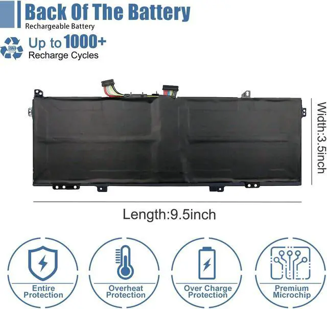 Alt view image 5 of 5 - VANPIR L17C4PB0 Laptop Battery, 7.68V 45Wh 5928mAh Compatible with Lenovo Flex 6-14IKB 14ARR 530S-14ARR 530S-14IKB 530S-15IKB Series Notebook L17M4PB0 L17C4PB2 L17M4PB2 5B10Q16066 5B10Q16067