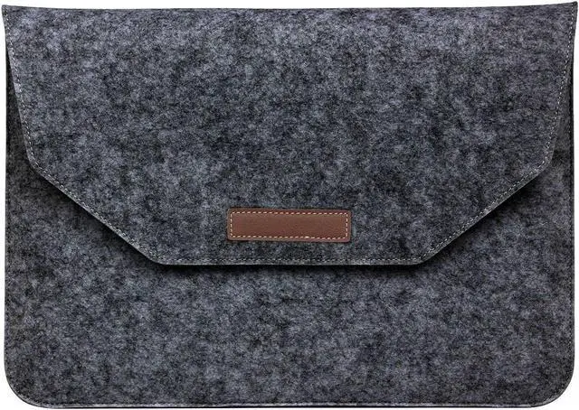Main image of 13 inch Laptop Sleeve Suitable for MacBook Felt Bag Gift Flat Liner Bag Protective Cover case for MacBook (Black)