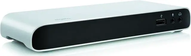 Main image of Elgato Thunderbolt 2 Dock - with 50 cm Thunderbolt Cable, 20Gb/s, 4K Support, 2X Thunderbolt 2, 3X USB 3.0, Audio Input and Output, Gigabit Ethernet, Aluminum Chassis