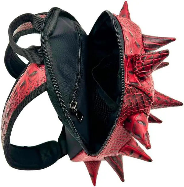 Alt view image 3 of 5 - Madpax Redtilian Spike Travel Daypack | Premium Backpack with 3D Design, Fits 13 Inch Laptop, Multiple Compartments, Lightweight & Water-Resistant | Ideal for Offices