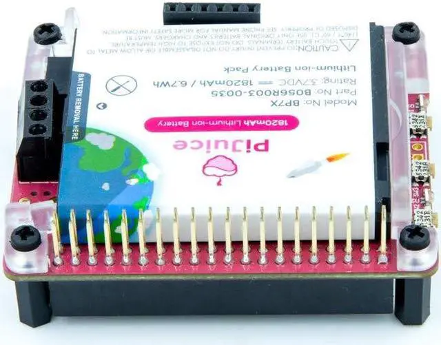 Alt view image 4 of 5 - PiJuice Portable Power Platform for Raspberry Pi
