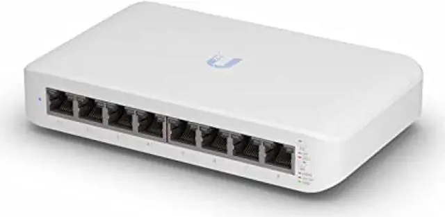 Main image of Ubiquiti UniFi Switch Lite 8 PoE |(USW-Lite-8-PoE) 8-Port Gigabit Switch with 4 PoE+ 802.3at Ports (2-Pack)