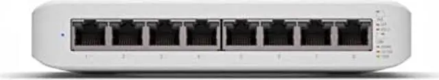 Alt view image 3 of 5 - Ubiquiti UniFi Switch Lite 8 PoE |(USW-Lite-8-PoE) 8-Port Gigabit Switch with 4 PoE+ 802.3at Ports (2-Pack)