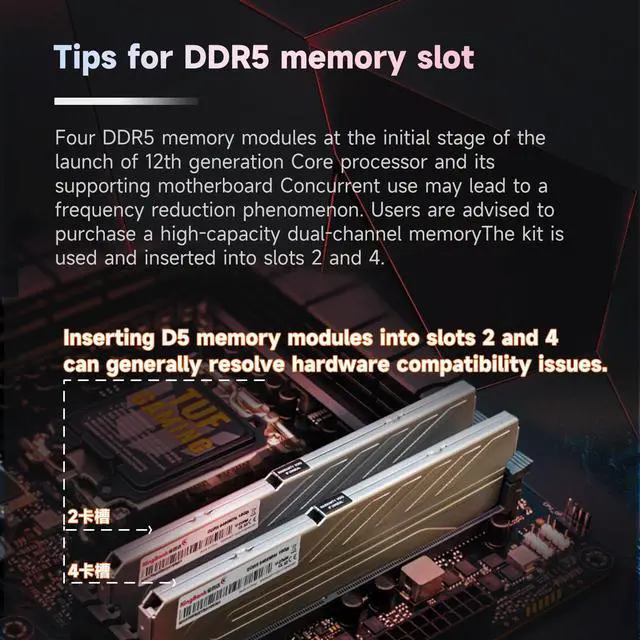 Alt view image 4 of 5 - KingBank Computer Desktop Memory Ram DDR5 16GB(2x8GB) 6000MT/s CL36 1.35V Overclocking XMP 3.0 & AMD Expo with Heatsink for PC Gaming/Office/PS,Silver