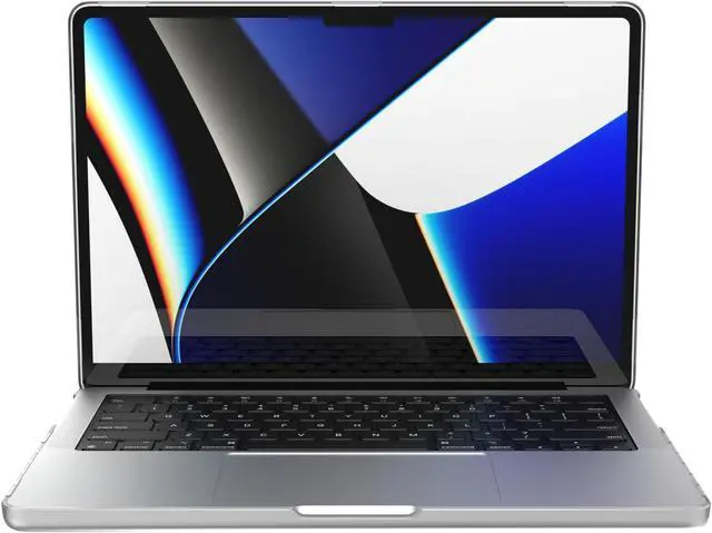 Alt view image 4 of 5 - Speck SmartShell MacBook Pro Case for M3, M2, and M1 Models - 14 inch - Scratch Resistant Hardshell Case - Clear