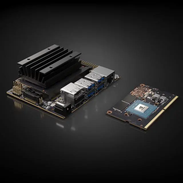Alt view image 2 of 5 - Jetson Nano B01 4GB SUB Development Kit Official Board for AI and Robotics Yahboom Provide ROS and AI Programming Courses Separate Board