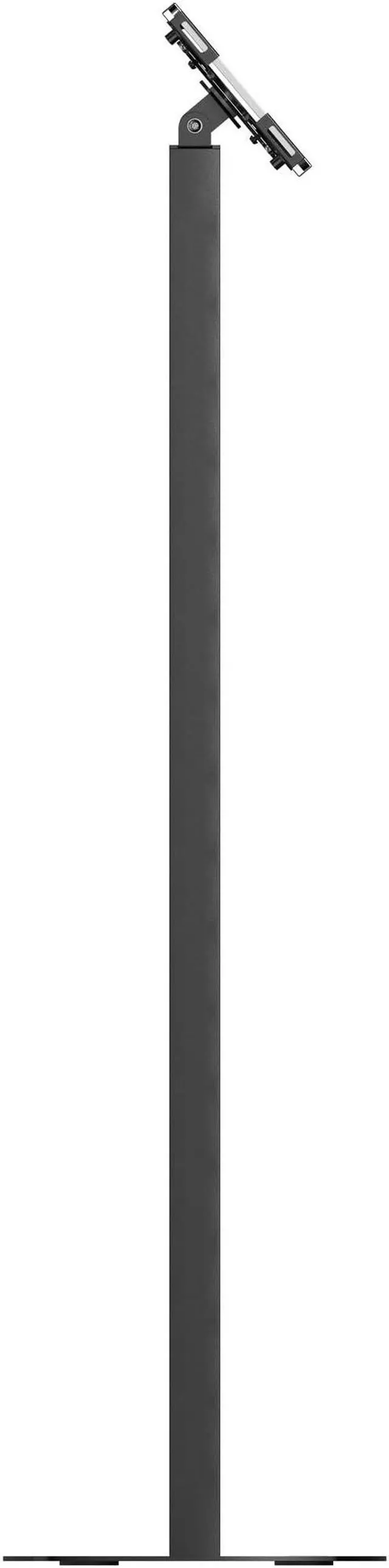 Alt view image 3 of 5 - CTA Digital Thin Profile Floor Stand with Universal Holder for iPad Tablets 9.7" - 12.9" Inches - Black - (PAD-CHKSUHB)