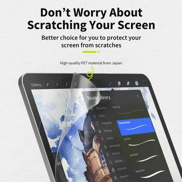 Alt view image 5 of 5 - SwitchEasy Magnetic SwitchPaper Screen Protector for 2024 iPad Pro 13" - Magnetic & Detachable Feel-Like Paper Designed for Drawing, Writing, Compatible with iPad Pro 13" 2024 (M4), Anti-Glare & Anti-