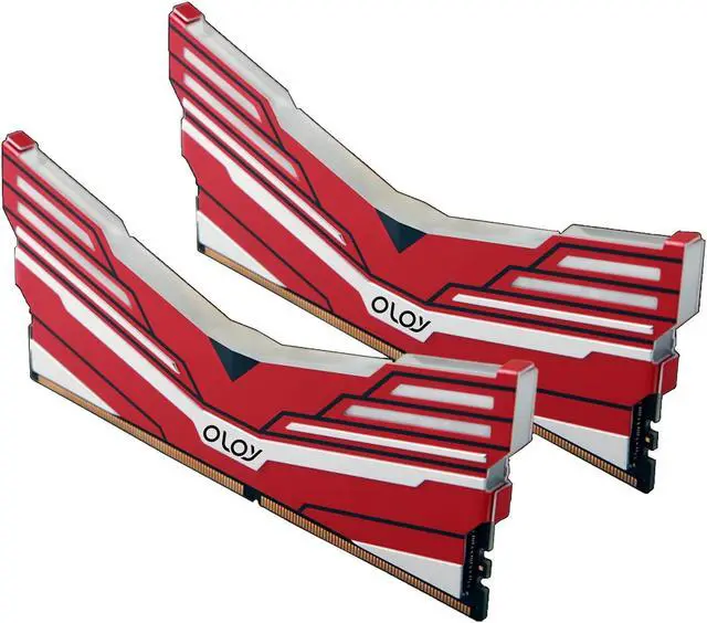 Alt view image 3 of 5 - OLOy DDR4 RAM 16GB (2x8GB) Warhawk Aura Sync RGB 2666 MHz CL19 1.2V 288-Pin Desktop Gaming UDIMM (MD4U082619BCDA)
