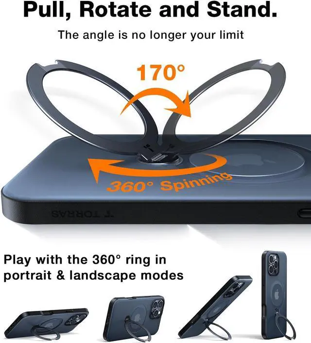 Alt view image 4 of 5 - TORRAS USC C to USB C Cable & Magnetic Case  Buy Together to Save 15%