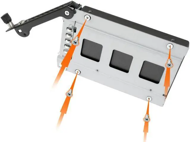 Alt view image 2 of 5 - ICY DOCK ToughArmor MB492TKL-B Drive Tray for MB492SKL-B | EX-Secure Micro Tray MB492TKL-B