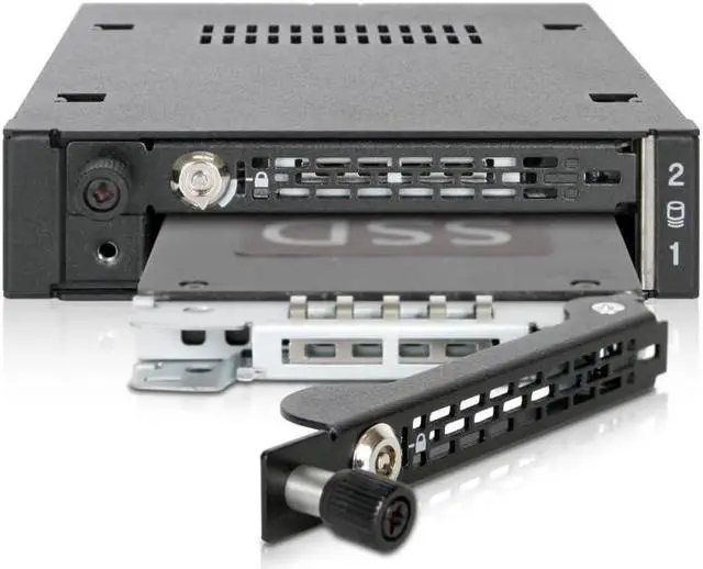 Alt view image 3 of 5 - ICY DOCK ToughArmor MB492TKL-B Drive Tray for MB492SKL-B | EX-Secure Micro Tray MB492TKL-B