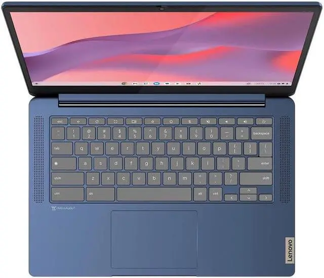 Alt view image 5 of 5 - Lenovo 2023 Newest Ideapad Slim 3, 14" (1920 x 1080) FHD Touchscreen Chromebook Slim Thin Laptop, 8-Core MediaTek Kompanio 520, 4GB RAM, 64GB eMMC, WiFi 6, Chrome OS, Abyss Blue, EAT 64GB Micro SD