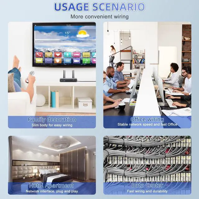 Alt view image 5 of 5 - AoforzTech Cat 8 Ethernet Cable 150 ft,Heavy Duty High Speed Network Internet Cable, RJ45 Connector,26AWG 40Gbps 2000Mhz Patch Cord,S/FTP Indoor & Outdoor LAN Cable-Waterproof(Black)