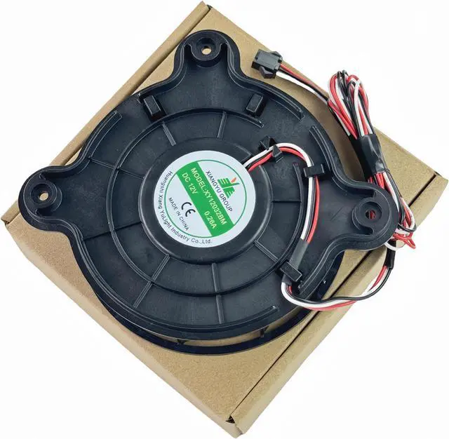 Alt view image 4 of 5 - XY12032BM 120×120×32mm Cooling Fan, DC 12V 0.26A Cooling Fan XY12032BM