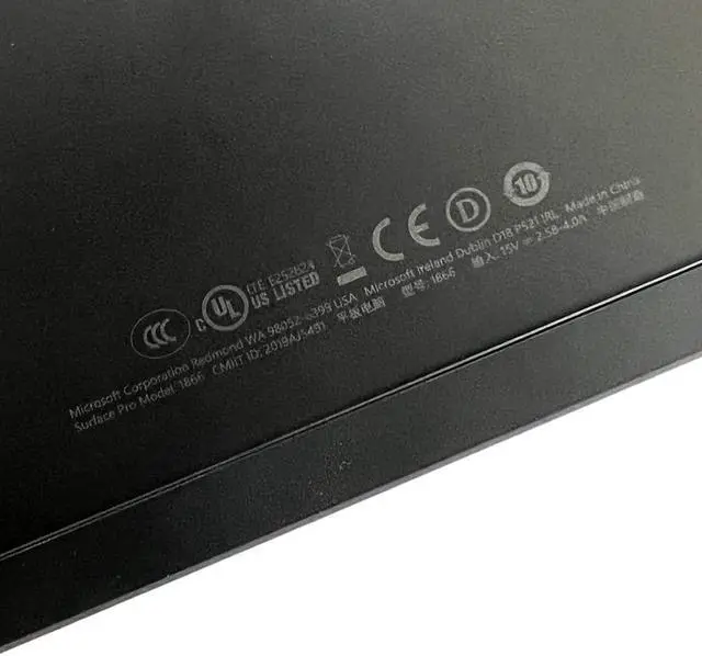 Alt view image 4 of 4 - GinTai Rear Kick Stand Bracket Replacement for Microsoft Surface Pro 5 Pro 6 1796 Pro 7 1866 755WM-J-041D Black