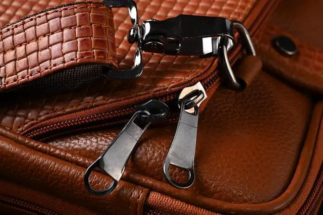 Alt view image 2 of 5 - Leather briefcase 18 Inch Laptop Messenger Bags for Men and Women Best Office School College briefcase Satchel Bag